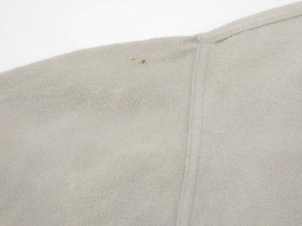 画像15: 30s NATIONAL QUALITY COTTON FLANNEL WORK SHIRT with CHIN STRAP (15)