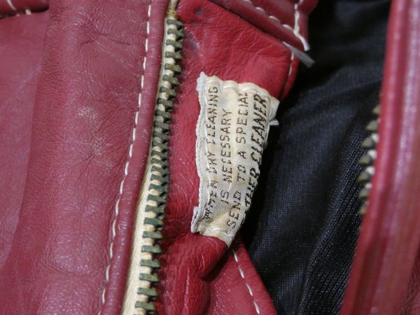 画像7: 60s 70s HUSKY (Husqvarna) by ABC CUSTOM LEATHERS MOTOCROSS MX LEATHER PANTS (7)