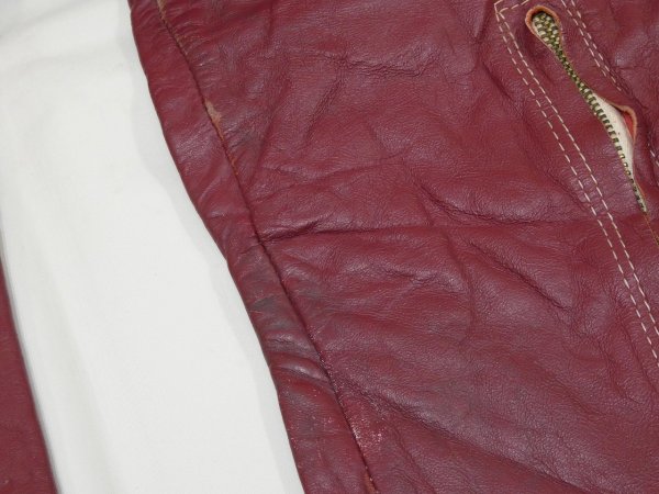 画像18: 60s 70s HUSKY (Husqvarna) by ABC CUSTOM LEATHERS MOTOCROSS MX LEATHER PANTS (18)