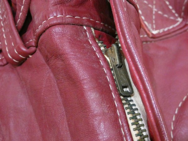 画像6: 60s 70s HUSKY (Husqvarna) by ABC CUSTOM LEATHERS MOTOCROSS MX LEATHER PANTS (6)