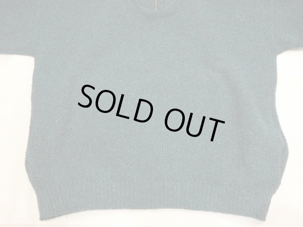 画像5: 80s REI HALF ZIP COLOR NEP KNIT SWEATER MADE IN USA (5)