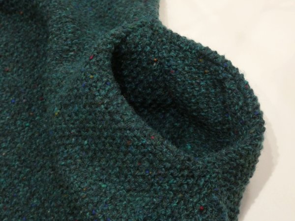 画像6: 80s REI HALF ZIP COLOR NEP KNIT SWEATER MADE IN USA (6)