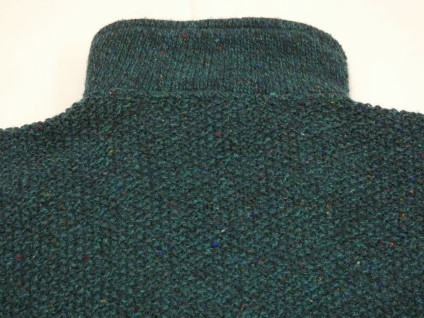 画像8: 80s REI HALF ZIP COLOR NEP KNIT SWEATER MADE IN USA (8)