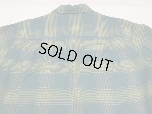 画像11: 60s Penney's TOWNCRAFT Plus GLADATION PLAID WOOL LOOP COLLAR BOX SHIRT (11)