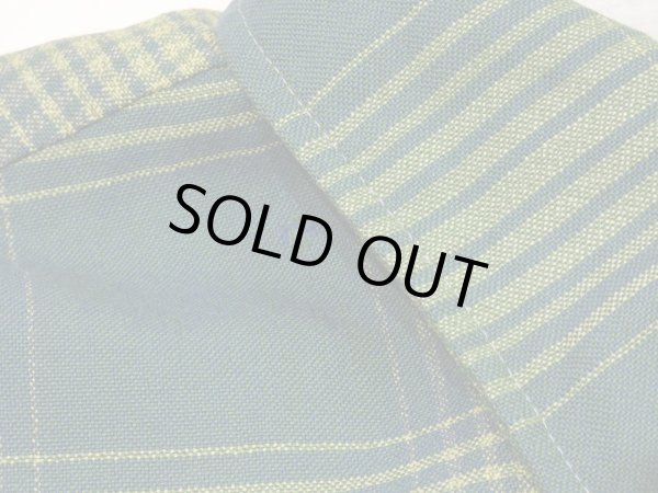 画像6: 60s Penney's TOWNCRAFT Plus GLADATION PLAID WOOL LOOP COLLAR BOX SHIRT (6)