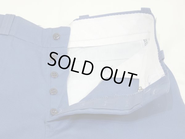 画像6: 60s 70s UNKNOWN WORK TROUSERS CHINO PANTS 32×30 DEAD STOCK (6)