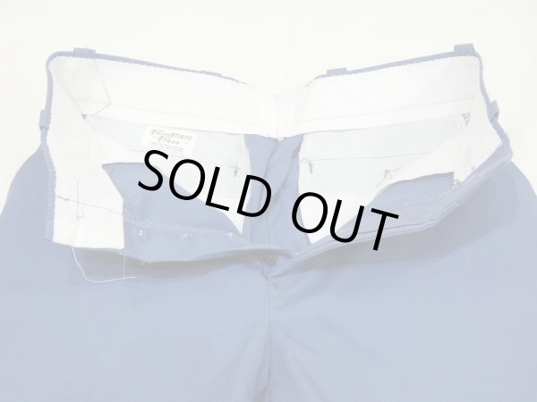 画像7: 60s 70s UNKNOWN WORK TROUSERS CHINO PANTS 32×30 DEAD STOCK (7)