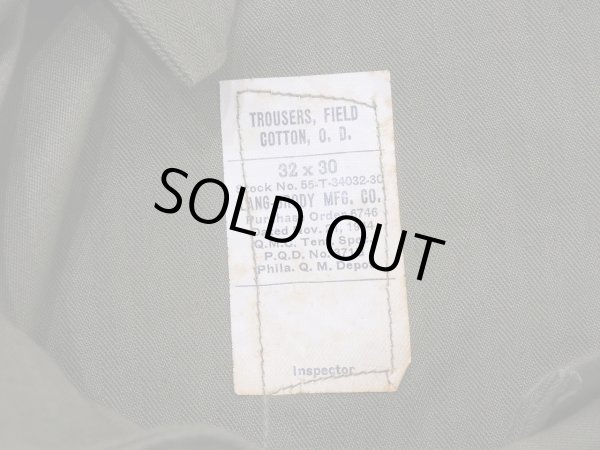 画像8: 40s US ARMY M-43 FIELD TROUSERS PANTS DEAD STOCK (8)