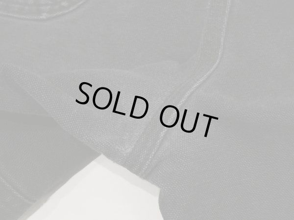 画像12: 10s Carhartt DOUBLE KNEE BLACK DUCK WORK PANTS MADE IN USA (12)