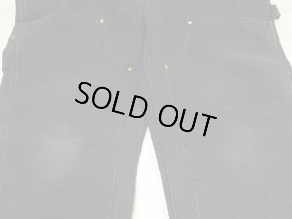 画像8: 10s Carhartt DOUBLE KNEE BLACK DUCK WORK PANTS MADE IN USA (8)