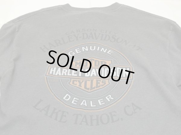 画像10: 00s Hanes HARLEY DAVIDSON FLAME FULL PRINT LONG SLEEVE L/S T-SHIRT MADE IN USA (10)