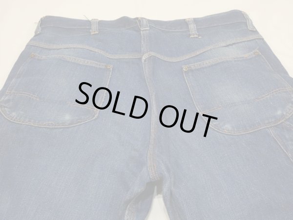 画像13: 50s JC Penney BIG MAC DENIM PAINTER WORK PANTS (4) (13)
