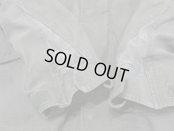 画像14: 60s 1965 US ARMY M-65 COTTON SATEEN OG-107 FIELD JACKET 1ST TYPE ALUMINUM ZIPPER S-R (14)