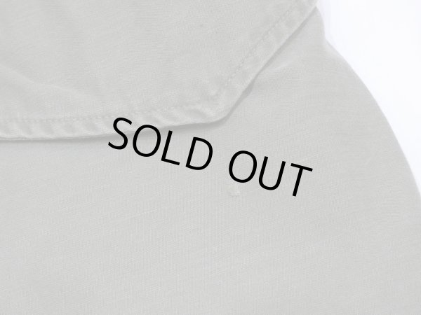 画像10: 60s 1965 US ARMY M-65 COTTON SATEEN OG-107 FIELD JACKET 1ST TYPE ALUMINUM ZIPPER S-R (10)