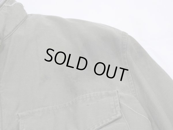 画像6: 60s 1965 US ARMY M-65 COTTON SATEEN OG-107 FIELD JACKET 1ST TYPE ALUMINUM ZIPPER S-R (6)