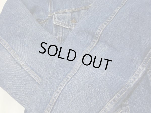 画像10: 60s Levi's 71205-0217 BIG E DENIM JACKET GJ (10)
