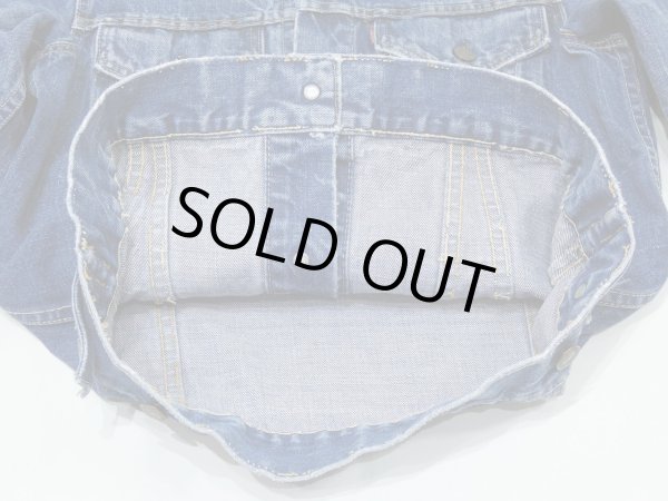 画像13: 60s Levi's 71205-0217 BIG E DENIM JACKET GJ (13)