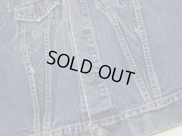 画像8: 60s Levi's 71205-0217 BIG E DENIM JACKET GJ (8)
