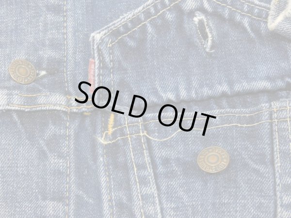 画像6: 60s Levi's 71205-0217 BIG E DENIM JACKET GJ (6)