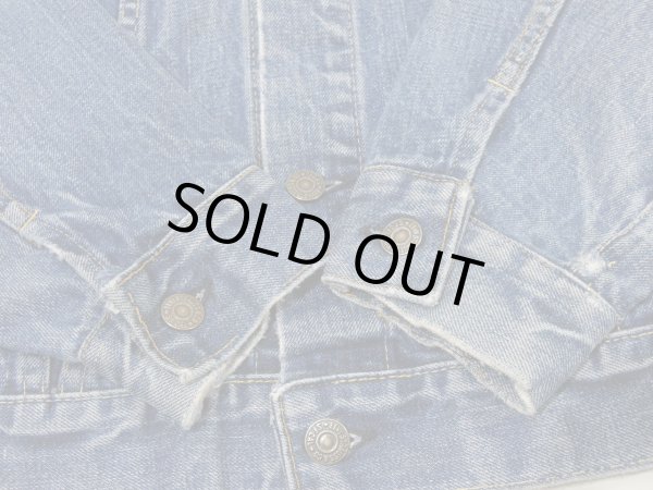 画像11: 60s Levi's 71205-0217 BIG E DENIM JACKET GJ (11)