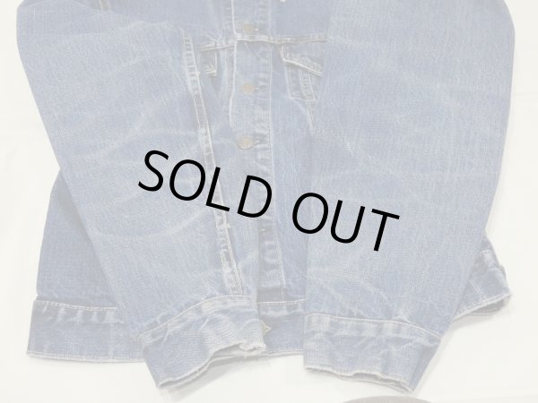 画像12: 60s Levi's 71205-0217 BIG E DENIM JACKET GJ (12)