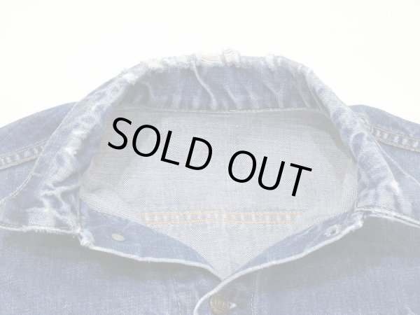 画像4: 60s Levi's 71205-0217 BIG E DENIM JACKET GJ (4)