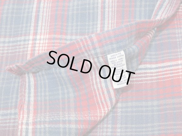 画像7: 90s Polo Ralph Lauren DUNGAREE WORK SHIRT COTTON FLANNEL L/S SHIRT  (7)