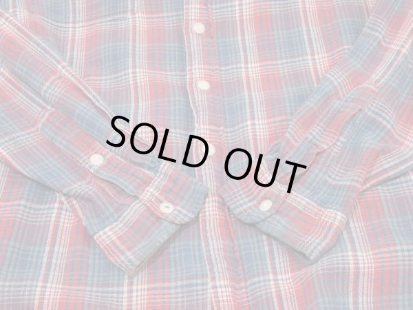 画像8: 90s Polo Ralph Lauren DUNGAREE WORK SHIRT COTTON FLANNEL L/S SHIRT  (8)