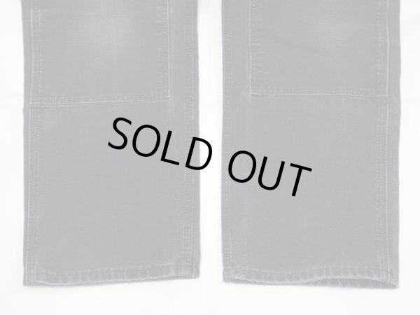 画像9: 00s Carhartt DOUBLE KNEE BLACK DUCK PAINTER WORK PANTS  (9)