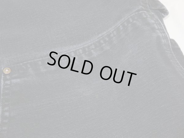 画像7: 00s Carhartt DOUBLE KNEE BLACK DUCK PAINTER WORK PANTS  (7)