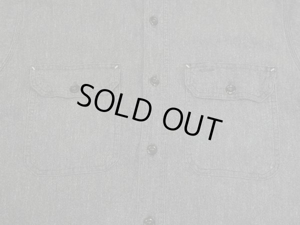 画像5: 50s King Kole SALT&PEPPER BLACK CHAMBRAY SHIRT (5)