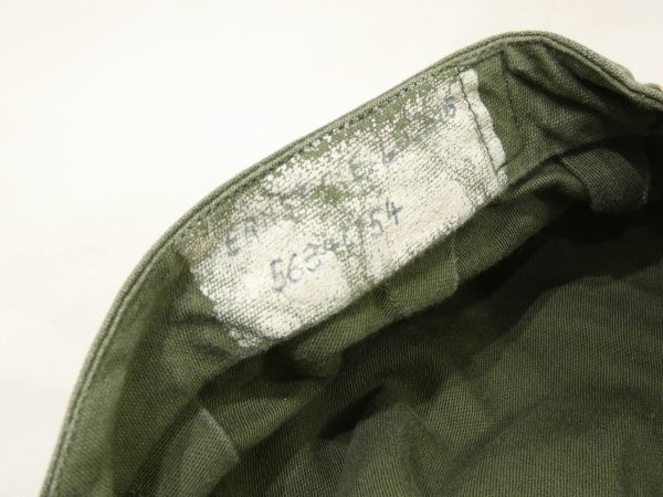 画像7: 60s US ARMY OG-107 FIELD CAP  (7)
