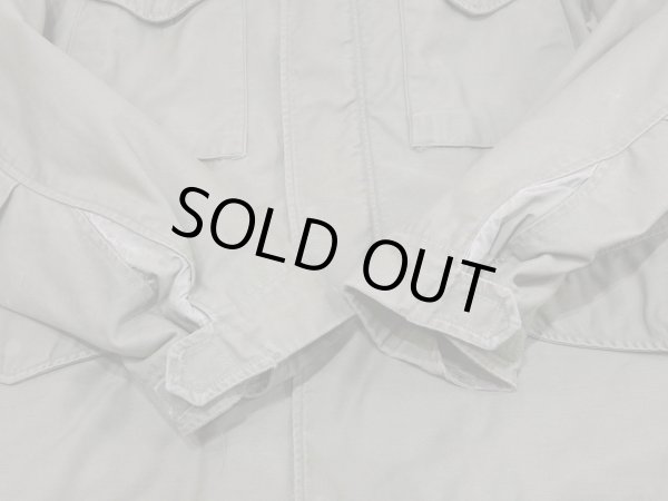 画像6: 60s 1965 US ARMY M-65 COTTON SATEEN OG-107 FIELD JACKET 1ST TYPE ALUMINUM ZIPPER S-S (6)