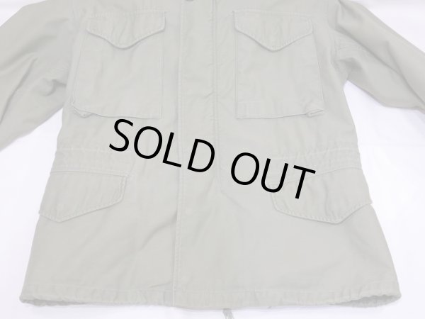 画像5: 60s 1965 US ARMY M-65 COTTON SATEEN OG-107 FIELD JACKET 1ST TYPE ALUMINUM ZIPPER S-S (5)