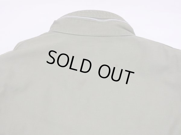 画像14: 60s 1965 US ARMY M-65 COTTON SATEEN OG-107 FIELD JACKET 1ST TYPE ALUMINUM ZIPPER S-S (14)