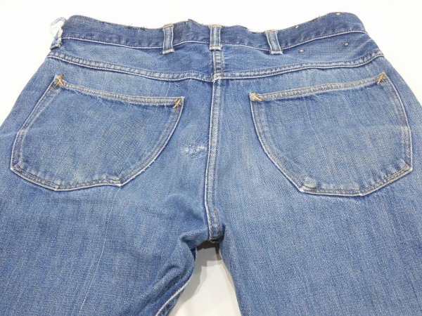 画像12: 60s MONTGOMERY WARD POWR HOUSE 101 5 POCKET DENIM PANTS  (12)