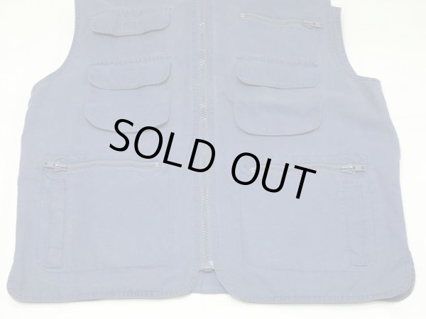 画像6: 80s BANANA REPUBLIC SAFARI HUNTING FISHING DESIGN VEST (6)