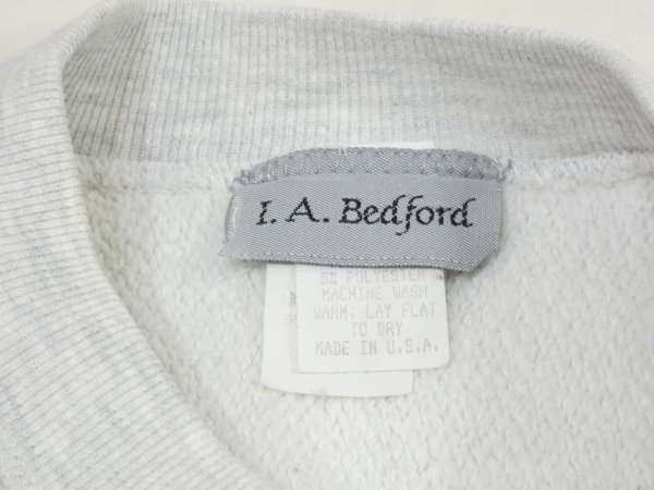 画像3: 90s I.A.Bedford REVERSE WEAVE STYLE SWEAT US NAVY MADE IN USA (3)