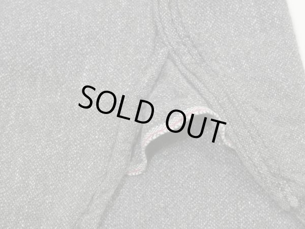 画像6: 60s UNKNOWN SALT&PEPPER BLACK CHAMBRAY SHIRT (6)