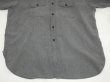 画像5: 60s UNKNOWN SALT&PEPPER BLACK CHAMBRAY SHIRT (5)