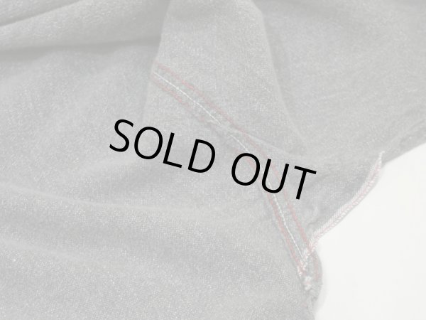 画像7: 60s UNKNOWN SALT&PEPPER BLACK CHAMBRAY SHIRT (7)