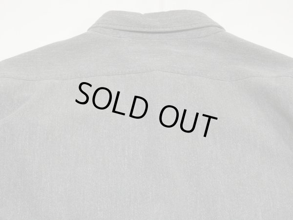 画像10: 60s UNKNOWN SALT&PEPPER BLACK CHAMBRAY SHIRT (10)