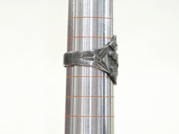 画像7: 30s 40s NAVAJO FRED HARVEY STYLE  RING (7)