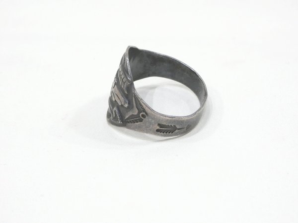 画像2: 30s 40s NAVAJO FRED HARVEY STYLE  RING (2)