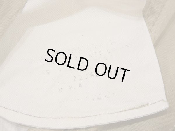 画像9: 40s 50s US ARMY M-45 COTTON KHAKI CHINO TROUSERS PANTS (9)