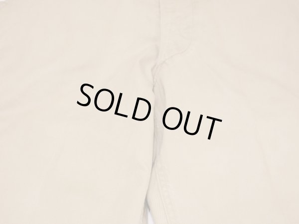 画像10: 40s 50s US ARMY M-45 COTTON KHAKI CHINO TROUSERS PANTS (10)