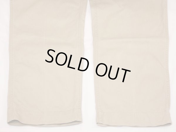 画像11: 40s 50s US ARMY M-45 COTTON KHAKI CHINO TROUSERS PANTS (11)
