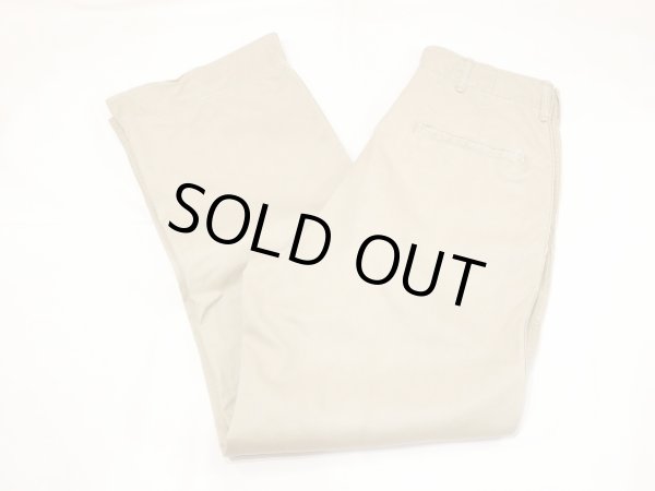 画像3: 40s 50s US ARMY M-45 COTTON KHAKI CHINO TROUSERS PANTS (3)