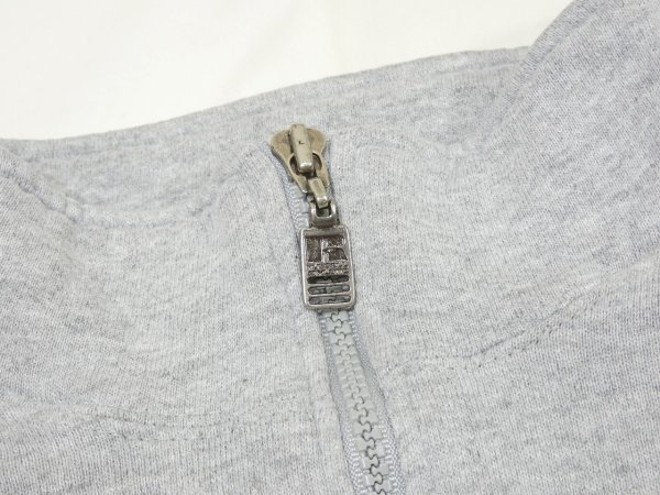 画像5: 90s RUSSELL ATHLETIC BLANK HALF ZIP SWEAT (5)