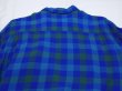 画像10: 50s Drayton BLOCK CHECK RAYON OPEN COLLAR BOX SHIRT (10)